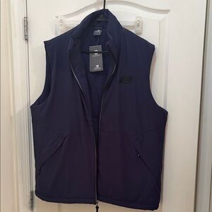 New Balance Deep Blue Sleeveless Jacket